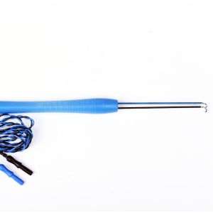 China Repusi IONM Disposable Double Hook Stimulation Probe 180° With Blue Handle on sale