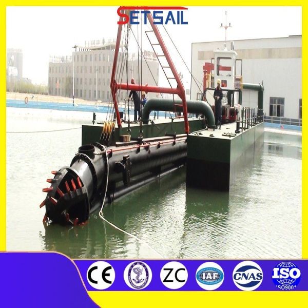 Long Continue Working Time Cutter Suction Sand Dredger for River