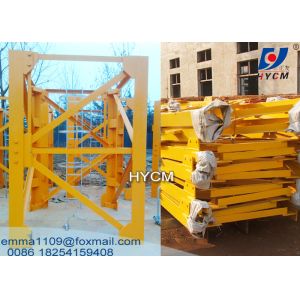China 2*2*3m Split Mast Section For Big Model QTZ Civil Tower Cranes Same With Potain on sale
