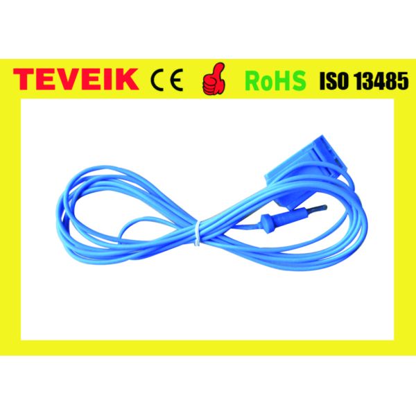 Buy Hand Control Disposable ECG Electrode / ECG Monitoring Electrodes , 4.0mm Plug at wholesale prices