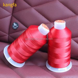 Plastic cone 100% continuous filament polyester thread TEX70 for crochet Free