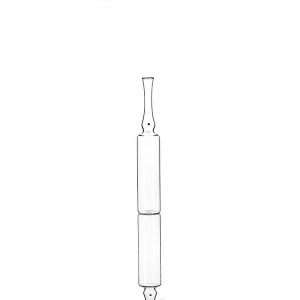 1ml clear borosilicate glass ampoule medical cosmetic use