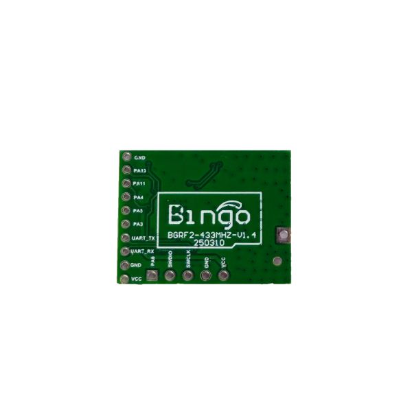 Buy Ultra-Compact: 100kbps Speed LoraRF UART Wireless Module BGRF2 , -121dBm Sensitivity & 1μA Sleep Mode at wholesale prices