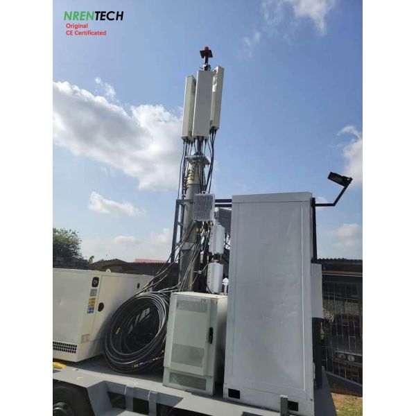 15m mobile telescopic mast-aluminum materials-pneumatic mast-300kg payloads-