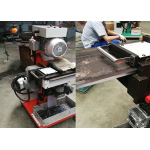 6MM Thickness Portable Milling Plate Beveling Machine 380V