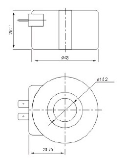 LNG LPG CNG Automobile Landi Reducer Electromagnetic Induction Coil