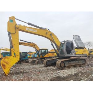 Used 2018 Kobelco Heavy Excavator Sk350d, Secondhand Origin Japan 35 Ton Track