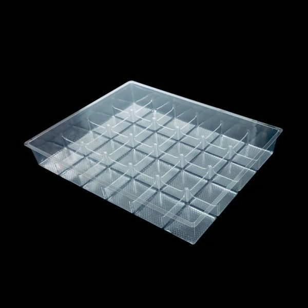 Buy 24 Cavity PET Ice Cube Tray Food Grade Blister Packaging -18°C Freezer Safe at wholesale prices