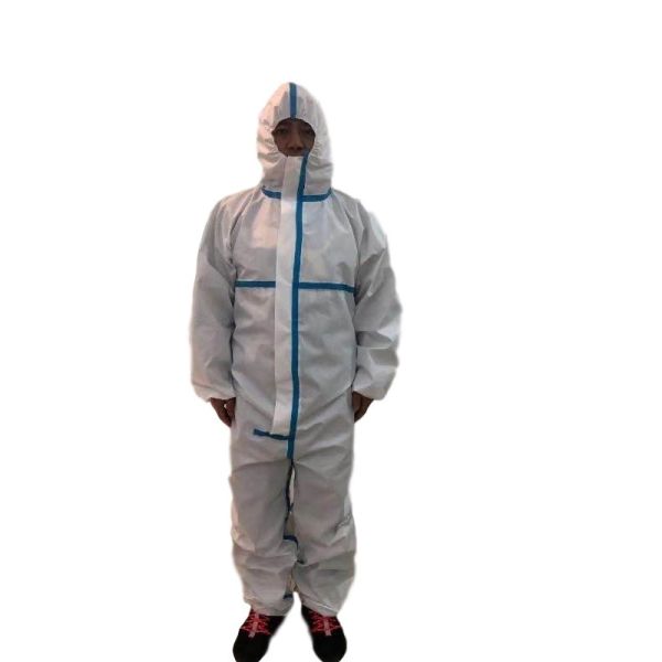 Disposable Protective Suit Anti-Dust Isolation Clothing Coverall Uniforms