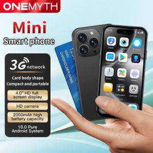 3G Mini Smart Phone Quad Core 4.0" Screen 2+16GB Dual SIM 128GB TF Card Support