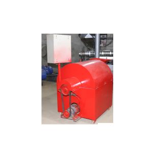 Heating Peanut Roasting Machine Large Capacity Horizontal Cylinder Structure