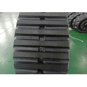 650mm Wide 78 Links Dumper Rubber Tracks With 120mm Pitch