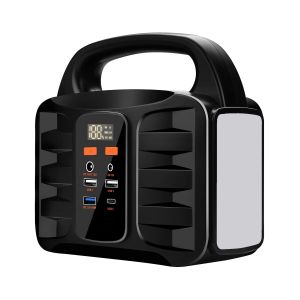 Lithium Battery Portable Solar Generator Station 150W Laptop Camping Emergency