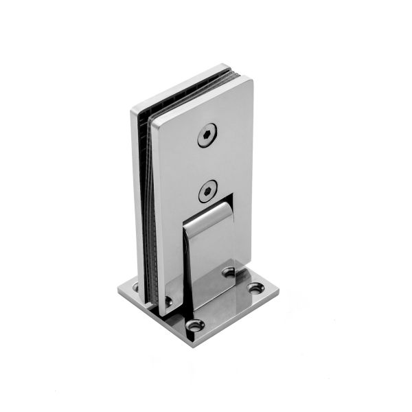 12mm Glass Shower Hinge in Heavy Duty Stainless Steel Material for Modern Bathrooms