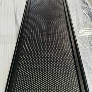 Perforated Side Folding Shutter 150mm - 300mm Aluminum Alloy Sample Available