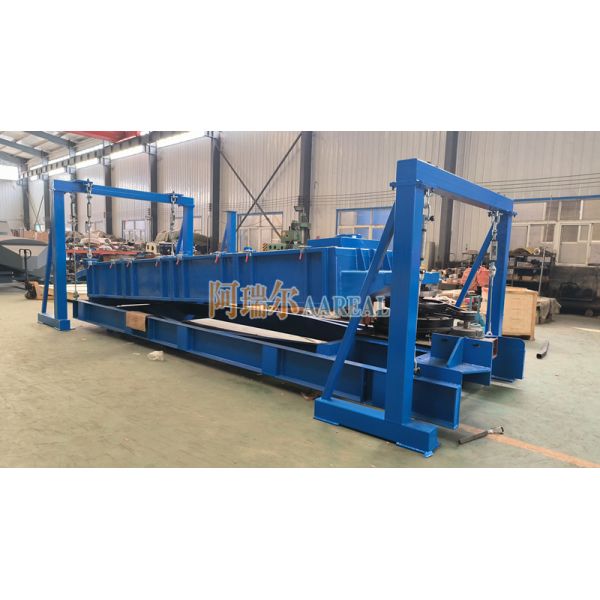 2000*5000mm Side Access Door Gyratory Screen For 65~90 TPH Calcium Ammonium Nitrate