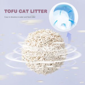 Customizable Biodegradable Cat Litter Flushable Soy Kitty Litter