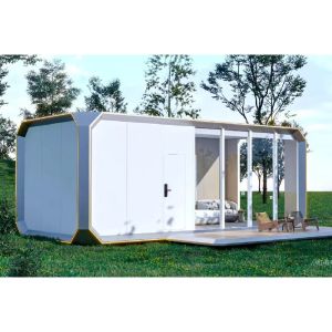 Galvanized Steel Frame And Metal Carved Panel Incorporated In The Structure Of