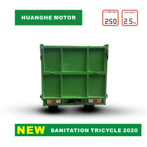 4 Stroke 12v 120ah Open Body 200cc Cargo Tricycle