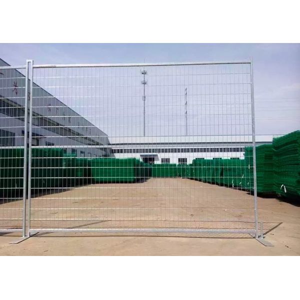Construction Temporary Fence Welded Wire Mesh Panels 9.5 ft Height 1X4 inch
