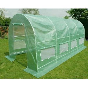 Anti Insect Small Outdoor Grow Tent For Polytunnel Commercial Film Greenhouse