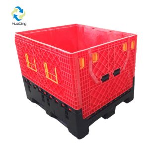 1200x1100 Plastic box foldable pallet container logistics packaging pallets