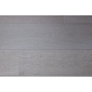 China wire brushed white grey oak wood flooring on sale