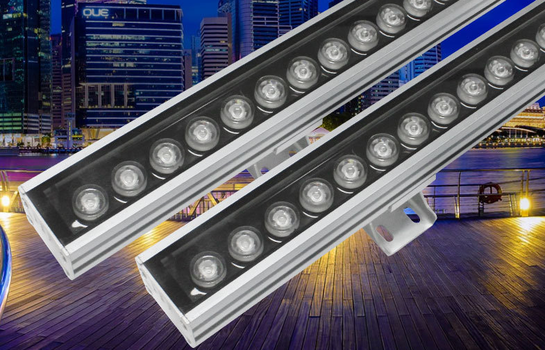 IP65 Waterproof Outdoor LED Spotlights , LED Wall Washer Lights With Aluminum Alloy Material