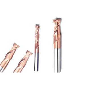 China High Performance 2 Flutes Steel Milling Cutter With Coating on sale