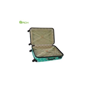 Adjustable Compression Straps Hard Sided Luggage Lightweight With Zippered Mesh
