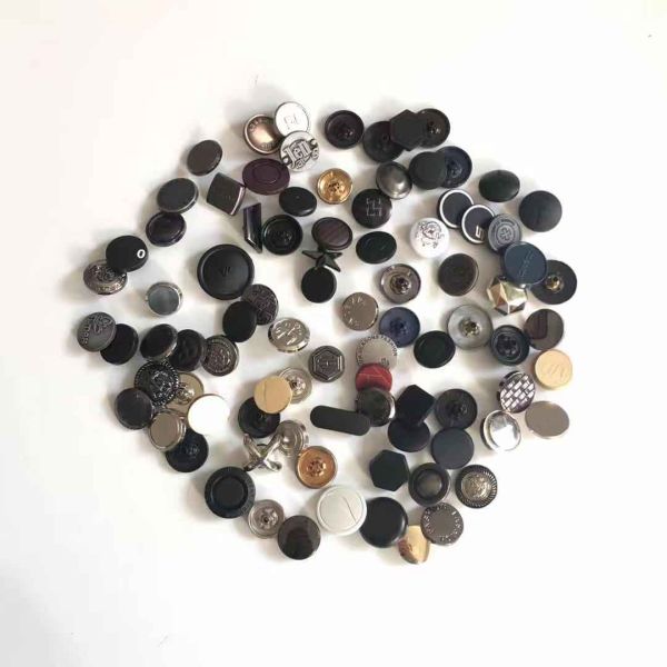 wholesale 17MM zinc alloy snap button cap gun metal button