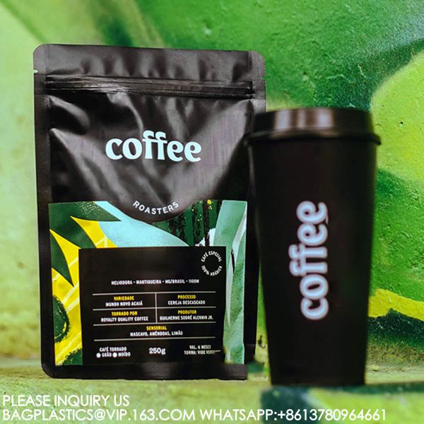 sustainable Mylar Packaging Bags Resealable Aluminium Foil Bags Zip Food Storage Bags