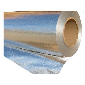 Tear Resistant Radiant Barrier Foil Insulation , Perforated Radiant Barrier