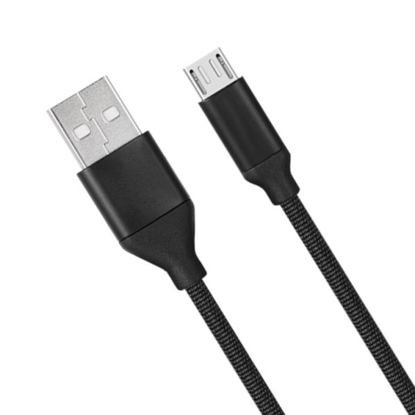 OEM Nylon Braided 6ft Micro USB Charging Cable For Android Phone