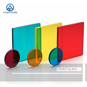Colour Glass Filter 70mm 2mm Thickness 365nm UV Pass Filter Glass