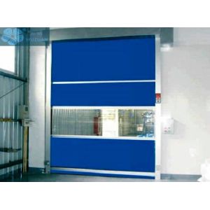 PVC Fabric 0.7m/S IP55 Plastic Roller Shutter Garage Doors