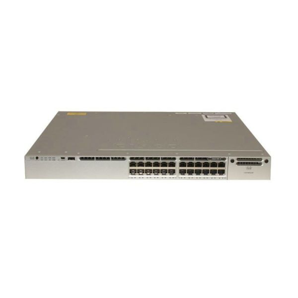 Buy WS-C3850-24T-E Manageable Lan Gigabit Switch , Gigabit Fiber Switch With Power Supply at wholesale prices