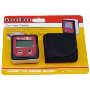 LCD Digital Inclinometer Spirit Level Square Protractor Electronic Goniometer