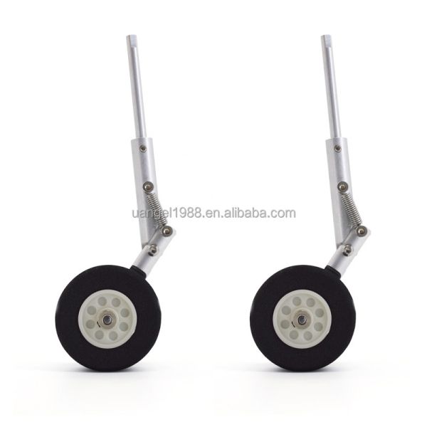 Unisex RC Toy Accessories CNC3MM/5MM RC Airplane Landing Gear 152MM Height