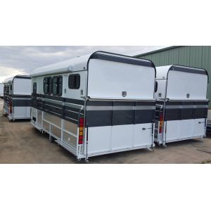 2 Horse Angle Load china Horse Float-Camper