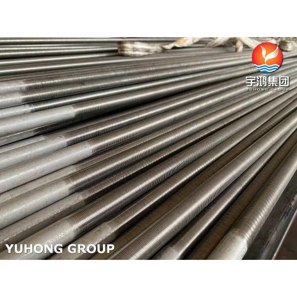 Buy Copper Nickel 70Cu 30Ni Low Fin Tubes ASTM B111 C71500 For Condensers at wholesale prices