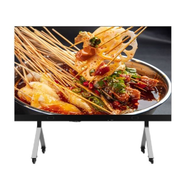 P0.9 Smart Poster LED Screen COB 136" 5×5 Front Service For Education