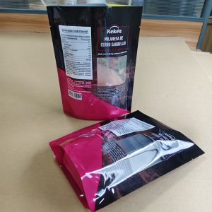 Premium Food Packaging Bags Featuring Clear Viewing Window And Customizable