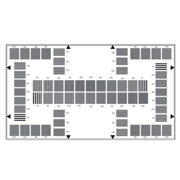 Buy Sineimage YE0224 HDTV Camera Lens Test Chart TUV AC220V at wholesale prices
