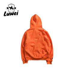 Cut And Sew Heavyweight White Bluza Jogging Pure String Plus Size Blank Men's