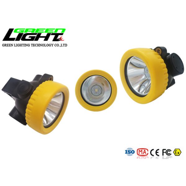 Buy Warm White 5000LUX 2200mAh IP68 Wireless Miner Cap Lamp at wholesale prices