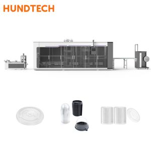 Stable Operation Disposable Thermoforming Machine Plastic Cup Thermoforming