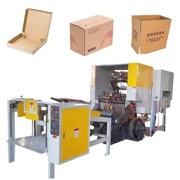 Buy Adjustable Template Corrugated Box Die Cutting Machine With Four Functions And Four Insurance Parts at wholesale prices