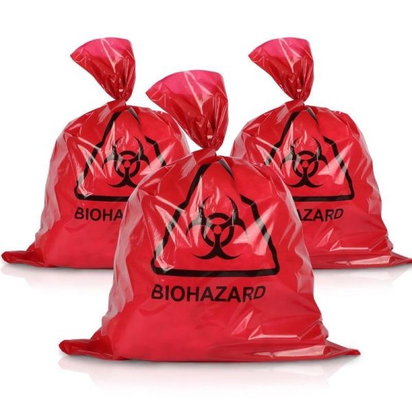 Wholesale Factory Supplier Red Yellow Customized Autoclave Plastic Biohazard