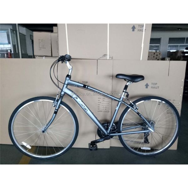 Ride in Style Men's Vintage Single Speed Bicycle with Steel Fork and Kenda 700C Tires